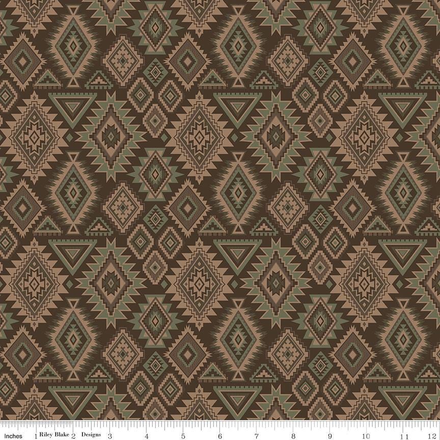 Whispering Pines 10" Stacker, Riley Blake 10-17950-42, Precut 10" Deer Moose Outdoors Nature Masculine Quilt Fabric Squares, RBD