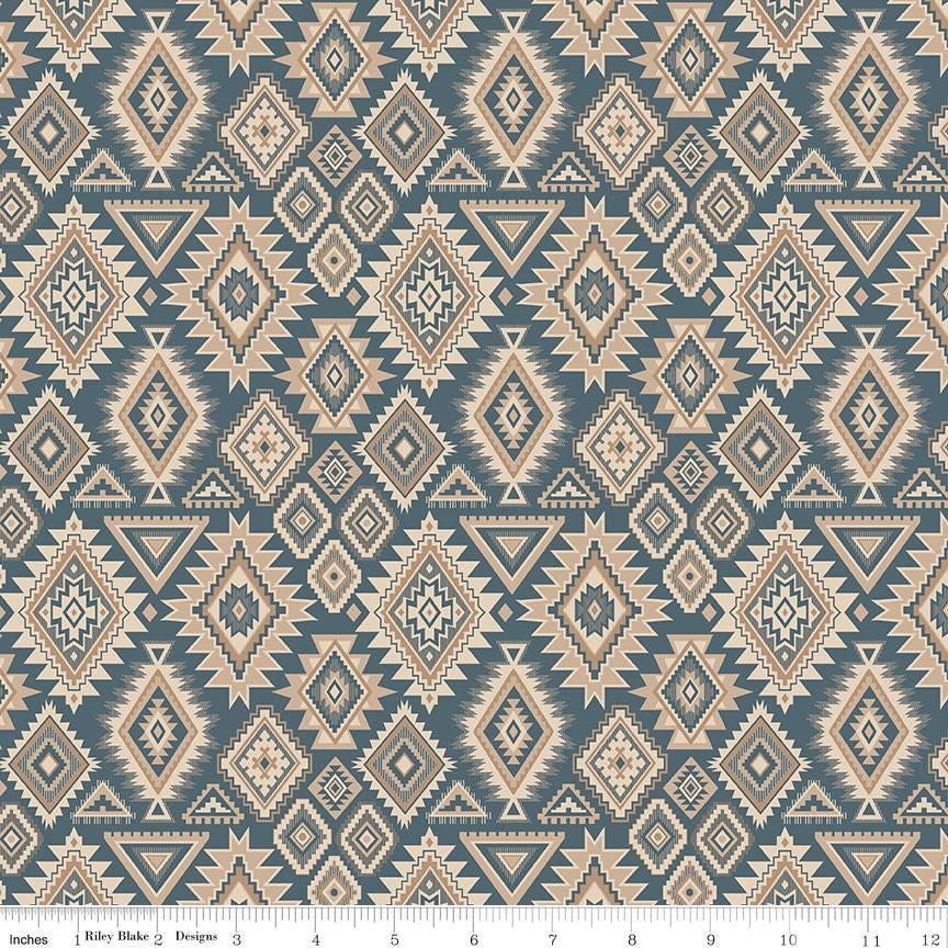 Whispering Pines 5" Stacker, Riley Blake 5-17950-42, Precut 5" Deer Moose Outdoors Nature Masculine Quilt Fabric Squares, RBD