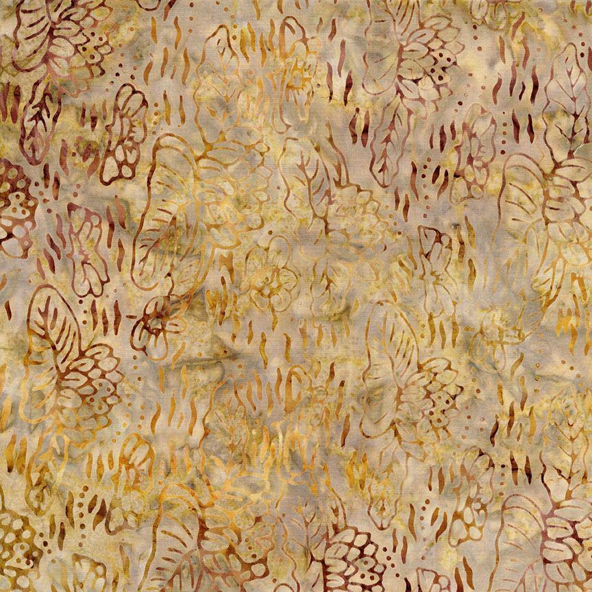 Tonga Cabo Batik 2.5" Strips, Timeless Treasures Treat-Strip40 Cabo, Precut 2.5" Turquoise Blue Brown Beige Coastal Batik Fabric Strips