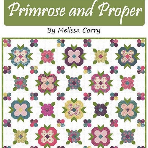 Primrose and Proper Quilt Pattern, Happy Quilting HQ143