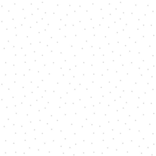 Kimberbell Basics - White on White Tiny Dots Fabric, Maywood Studio MAS8210-WW, White Tonal Tetxture Cotton Fabric, By the Yard