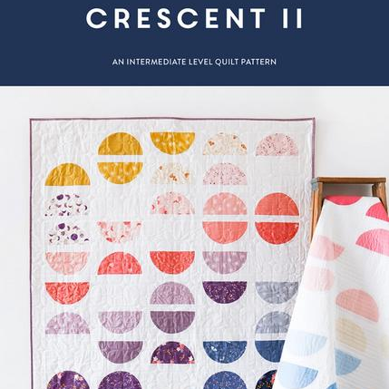 Crescent II Quilt Pattern, Cotton and Joy CJ127