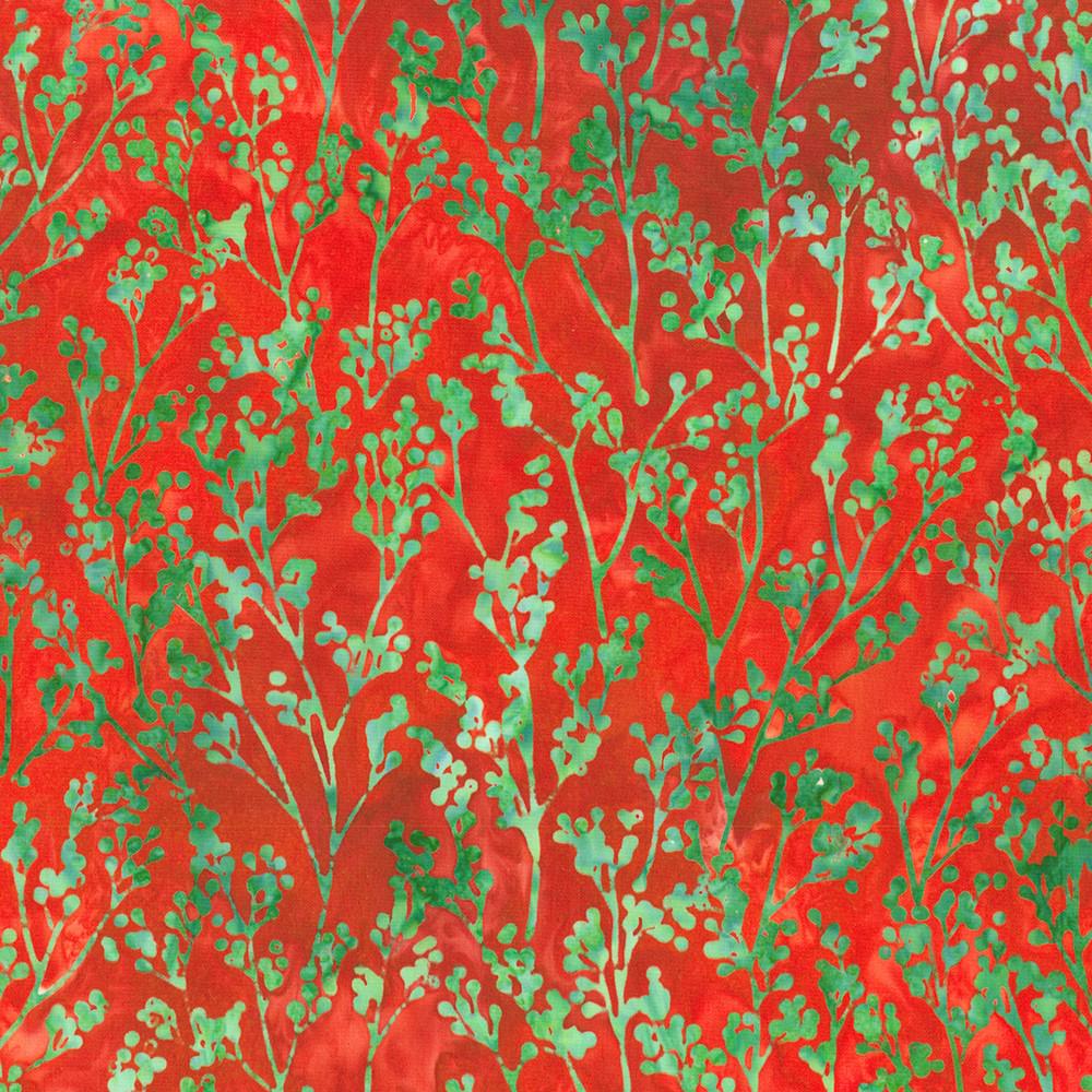 Artisan Batiks - Christmas Cheer 5" Charm Squares, Robert Kaufman CHS-1388-42, 5" Precut Red Green Christmas Xmas Batik Fabric Squares