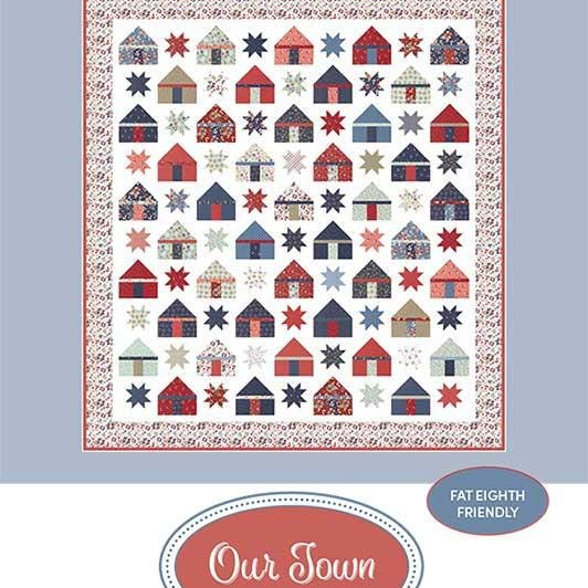 Our Town Quilt Pattern, Quilting Life Designs QLD281