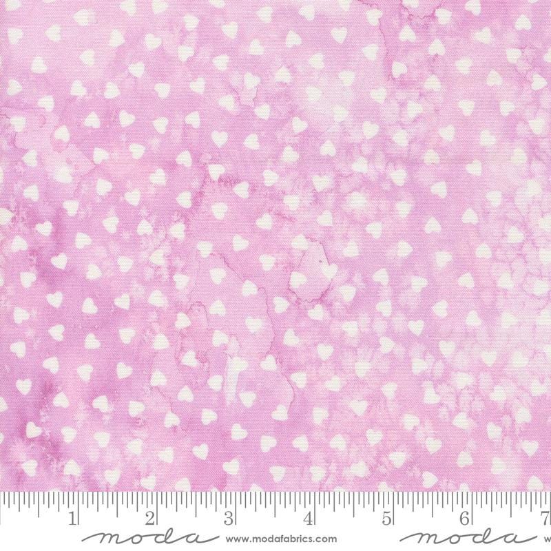 Fleur the Love 5" Charm Pack, Moda 39880PP, Precut 5" Watercolor Purple Teal Pink Floral Fabric Squares, Create Joy Project