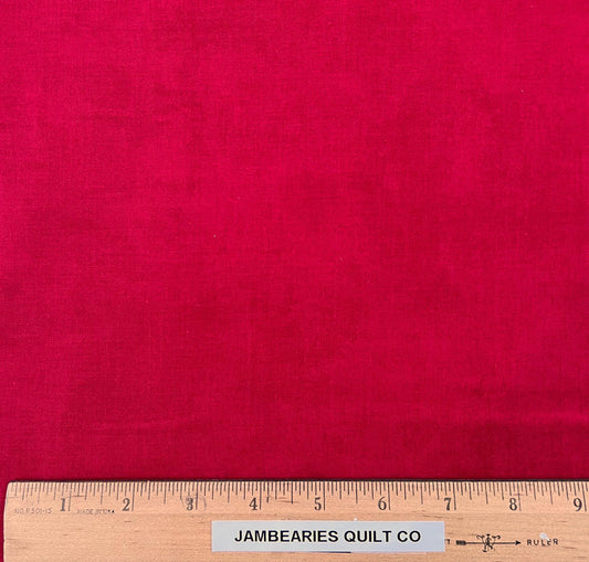 Shades - Wagon Red Mottled Tonal Fabric, Riley Blake C200-51 WAGON RED, Christmas Xmas Red Quilter's Cotton, By the Yard