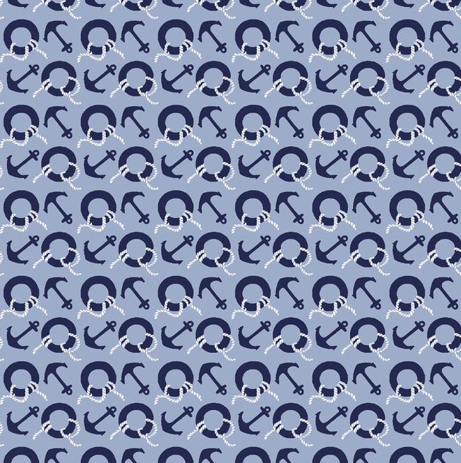 Regatta Days 5" Charm Pack, Maywood Studio CP-MASREDA, 5" Precut Red White Blue Tan Nautical Sailboats Quilt Fabric Squares