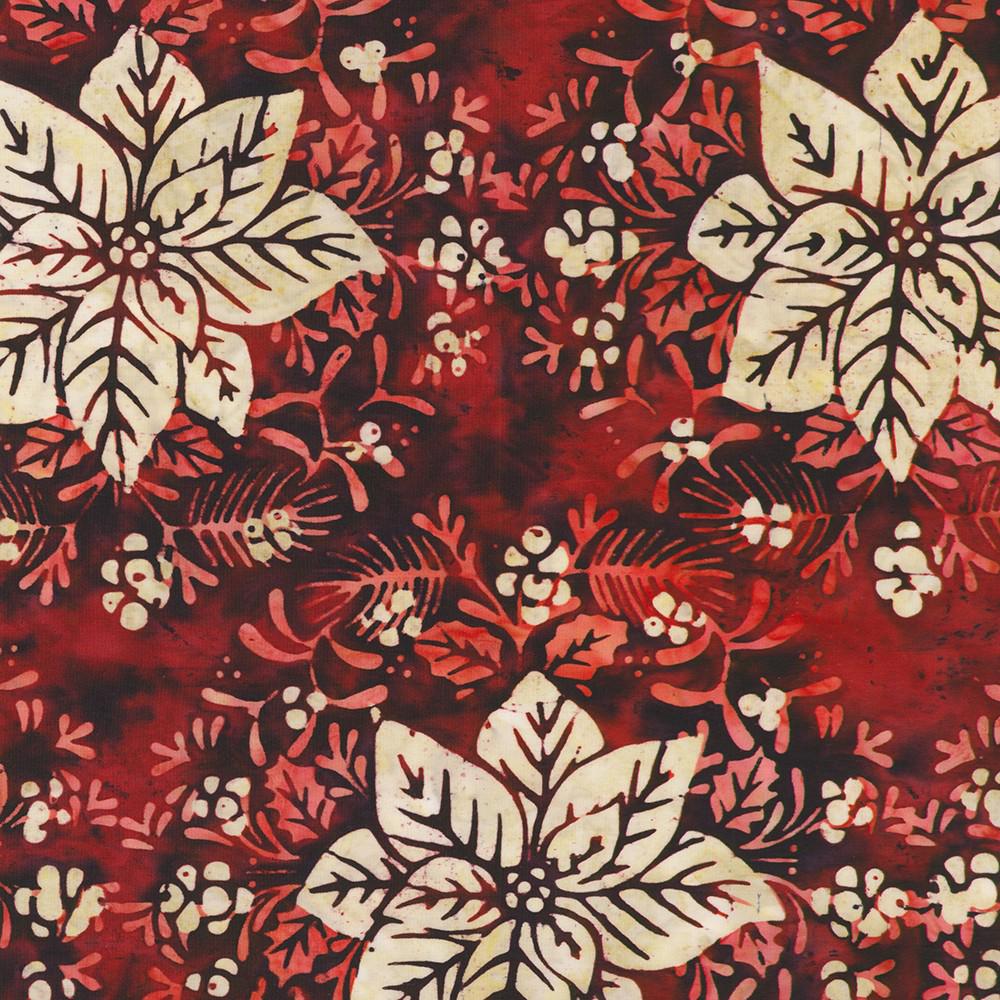 Artisan Batiks - Christmas Cheer 5" Charm Squares, Robert Kaufman CHS-1388-42, 5" Precut Red Green Christmas Xmas Batik Fabric Squares