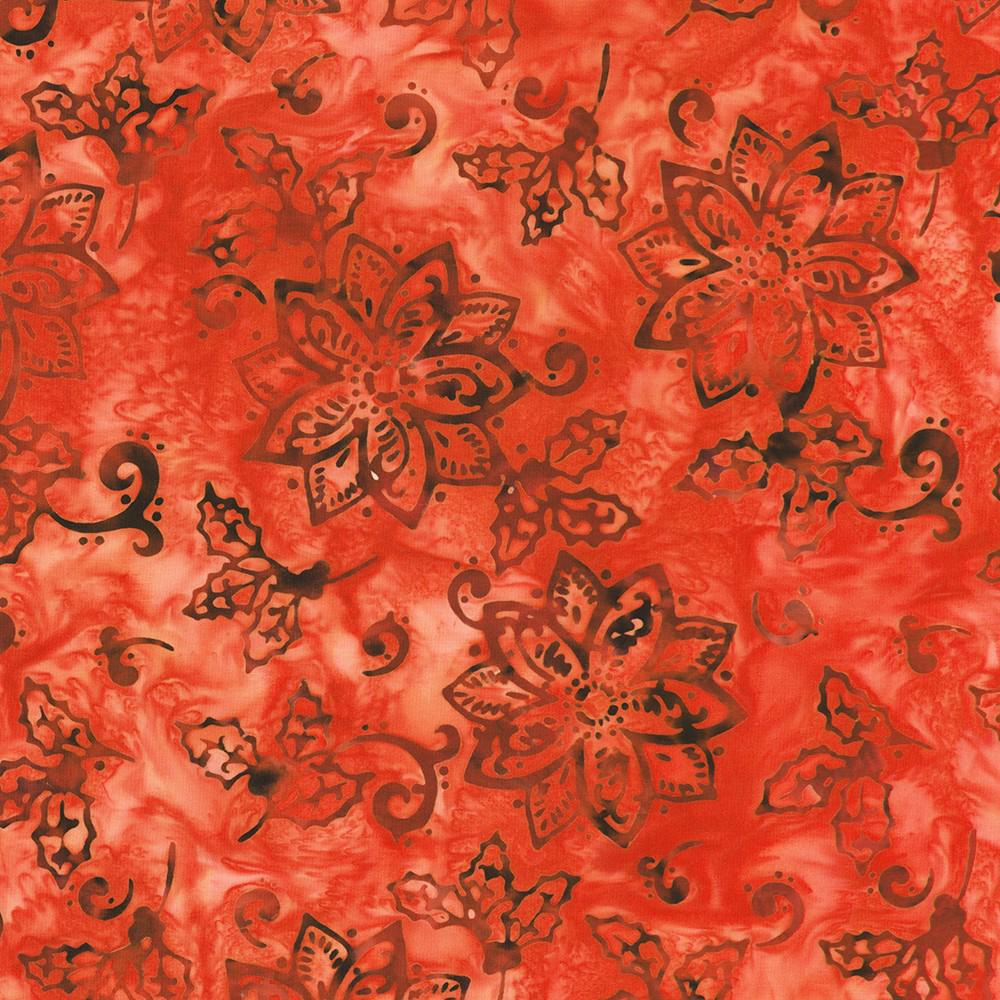 Artisan Batiks - Christmas Cheer 5" Charm Squares, Robert Kaufman CHS-1388-42, 5" Precut Red Green Christmas Xmas Batik Fabric Squares