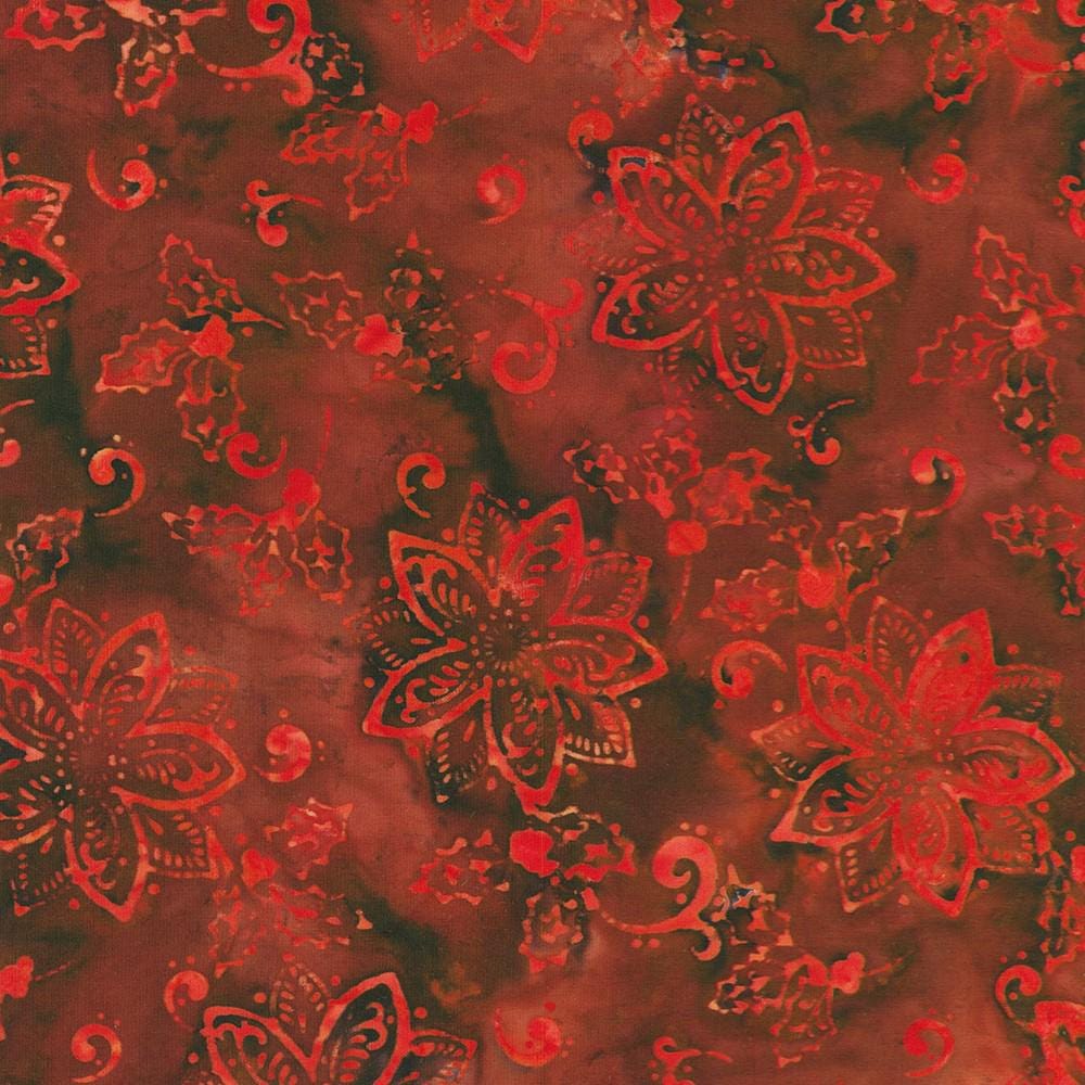 Artisan Batiks - Christmas Cheer 5" Charm Squares, Robert Kaufman CHS-1388-42, 5" Precut Red Green Christmas Xmas Batik Fabric Squares