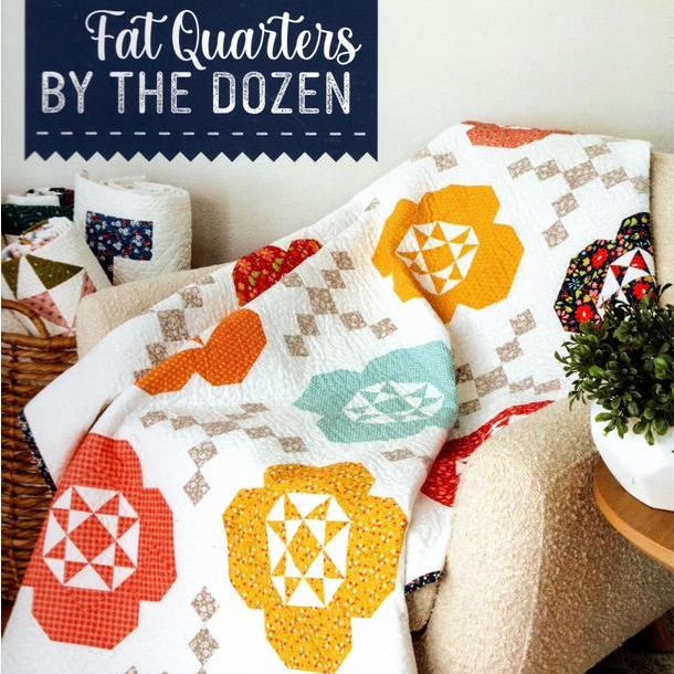 Fat Quarters by the Dozen Quilt Pattern Book, It's Sew Emma ISE963