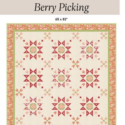 Berry Picking Quilt Pattern, Lamb Farm Designs LFD160