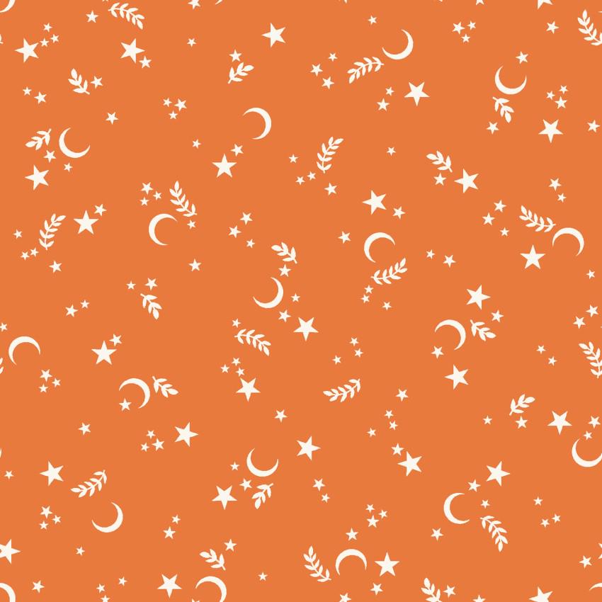 Goth Gardens 2.5" Strips, Maywood Studio ST-MASGOTH, 2.5" Precut Halloween Black Orange Gray White Pumpkins Skeletons Bats Fabric Strips