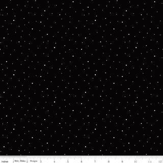 Dapple Dot - White on White Random Dots Quilt Fabric, Riley Blake C650-White, White Polka Dot Quilt Background Fabric, By the Yard
