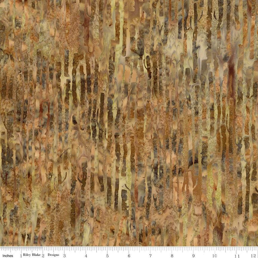 Expressions Batiks Holiday Charm 5" Stacker, Riley Blake 5-23664C-42 Smoky Grove, Precut 5" Christmas Winter Batik Quilt Fabric Squares