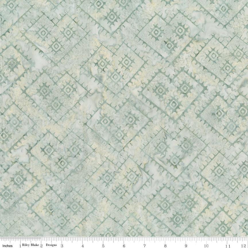 Expressions Batiks Boho 5" Stacker, Riley Blake 5-BT23777-42, Precut 5" Terra Cotta Teal Taupe Hearts Floral Batik Quilt Fabric Squares