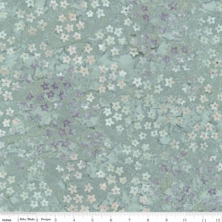 Expressions Batiks Boho 5" Stacker, Riley Blake 5-BT23777-42, Precut 5" Terra Cotta Teal Taupe Hearts Floral Batik Quilt Fabric Squares
