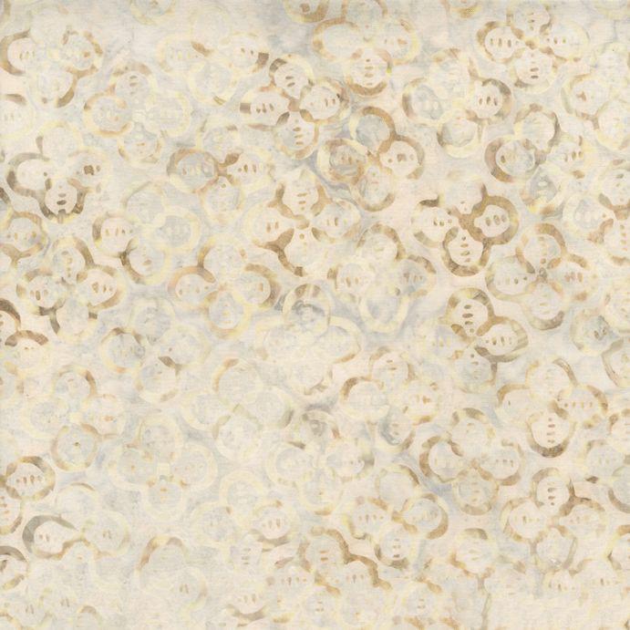 108" XTONGA - Beige Gray Brown Quatrefoil Batik Wide Quilt Back Fabric, Timeless Treasures Xtonga B3320-Sand, Neutral Wide Back, By the Yard
