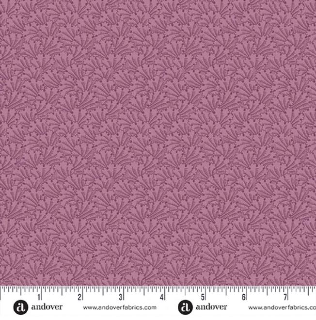 Paradise 5" Charm Pack, Andover 5-PARA-42, 5" Precut Green Orange Purple Beige Red Blue Floral Fabric Charm Squares, Renee Nanneman