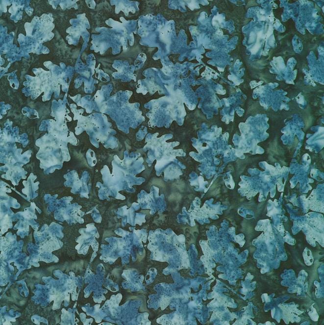 Artisan Batiks Aspen 5" Charm Squares, Robert Kaufman CHS-1386-42, 5" Precut Autumn Fall Leaves Batik Fabric Squares