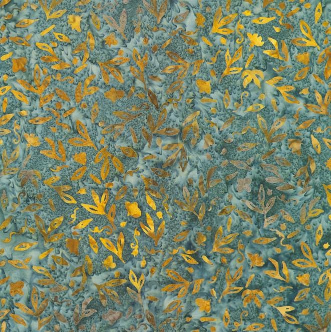 Artisan Batiks Aspen 5" Charm Squares, Robert Kaufman CHS-1386-42, 5" Precut Autumn Fall Leaves Batik Fabric Squares