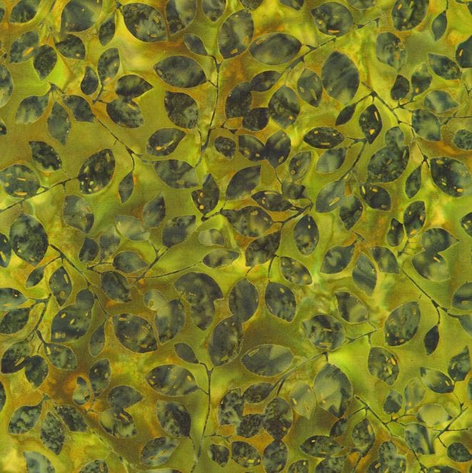 Artisan Batiks Aspen 5" Charm Squares, Robert Kaufman CHS-1386-42, 5" Precut Autumn Fall Leaves Batik Fabric Squares