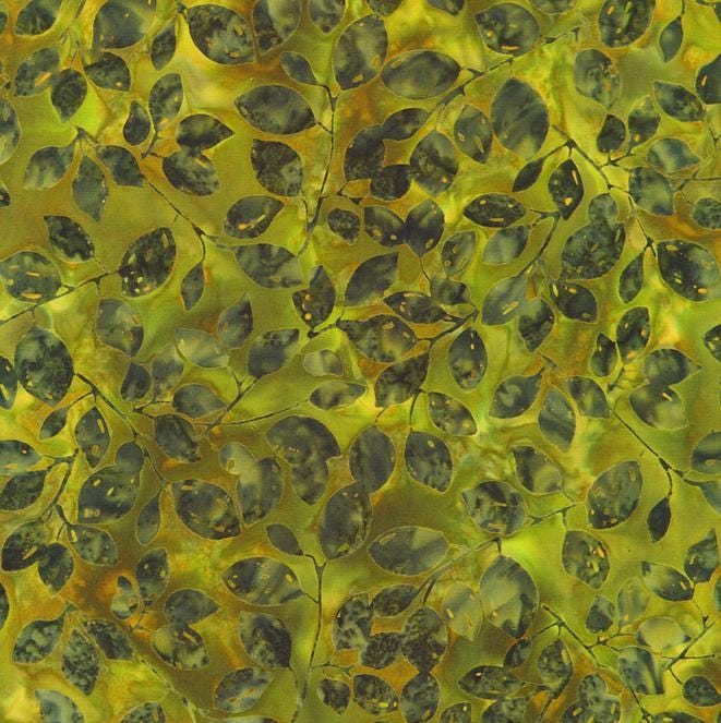 Artisan Batiks Aspen 10" Ten Square, Robert Kaufman TEN-1459-42, 10" Precut Autumn Fall Leaves Batik Fabric Squares