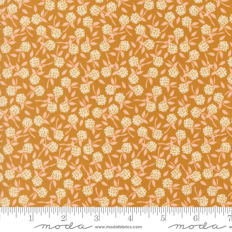 Wildbriar 10" Layer Cake, Moda 43220LC, 10" Precut Pink Blue Golden Brown Floral Fabric Squares, Sweetfire Road