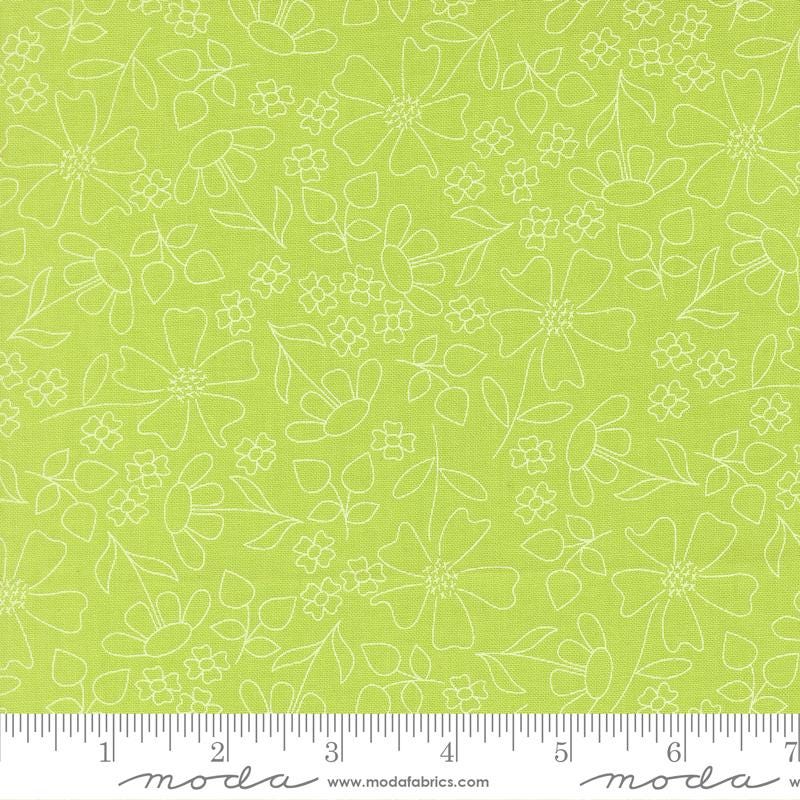 Joysome 2.5" Jelly Roll, Moda 29250JR, 2.5" Precut Multicolored Floral Fabric Strips, Corey Yoder, Coriander