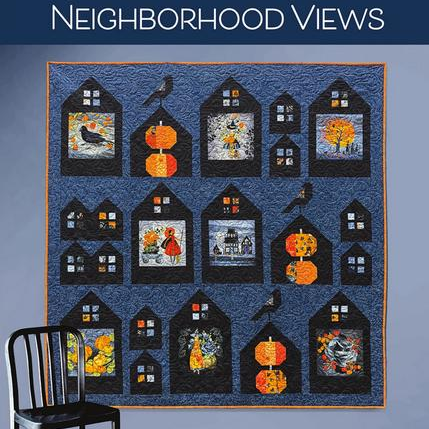 Neighborhood Views Quilt Pattern, Robin Pickens RPQPNV177