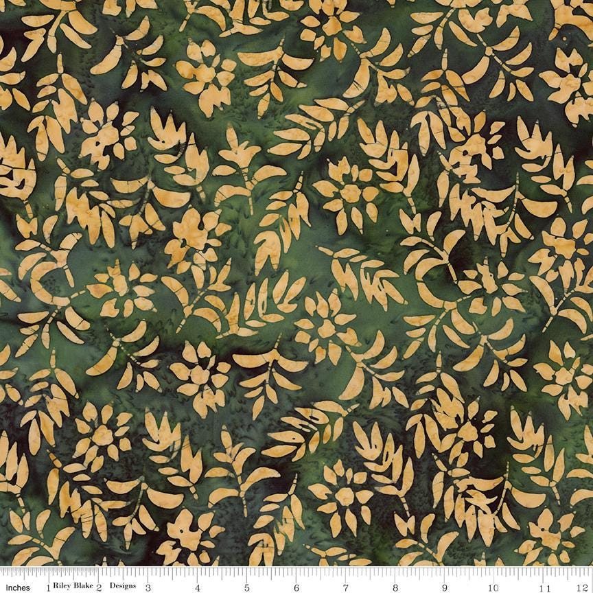 Expressions Batiks Holiday Charm 5" Stacker, Riley Blake 5-23664C-42 Smoky Grove, Precut 5" Christmas Winter Batik Quilt Fabric Squares
