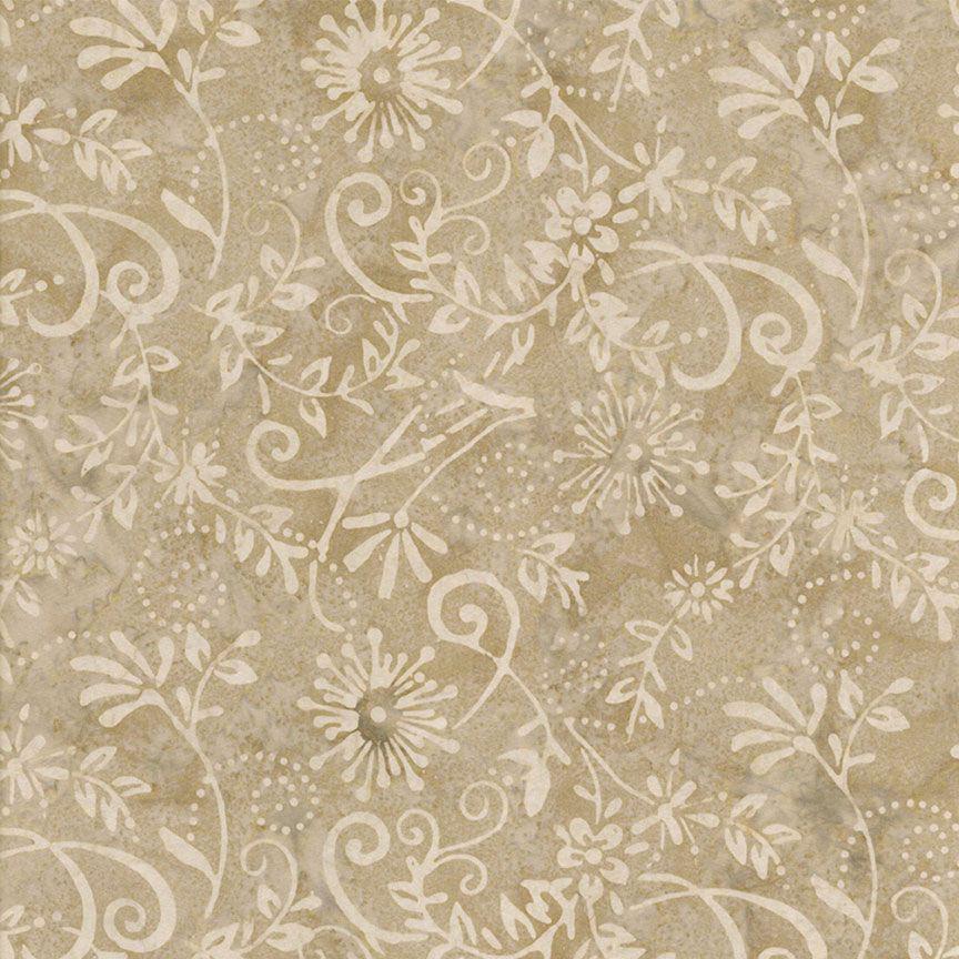 Tonga Truffle Batik 5" Squares, Timeless Treasures Treat-Mini42 Truffle 5" Precut Cream Gray Neutral Batik Charm Pack Fabric Squares