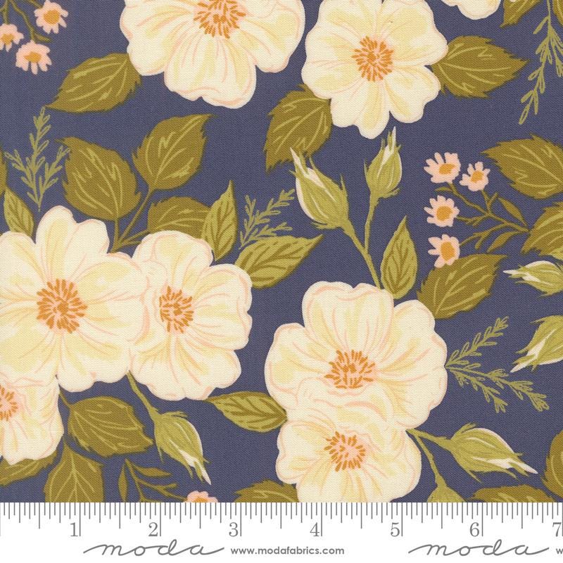 Wildbriar 10" Layer Cake, Moda 43220LC, 10" Precut Pink Blue Golden Brown Floral Fabric Squares, Sweetfire Road