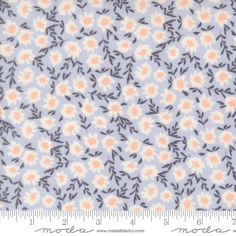 Wildbriar 10" Layer Cake, Moda 43220LC, 10" Precut Pink Blue Golden Brown Floral Fabric Squares, Sweetfire Road