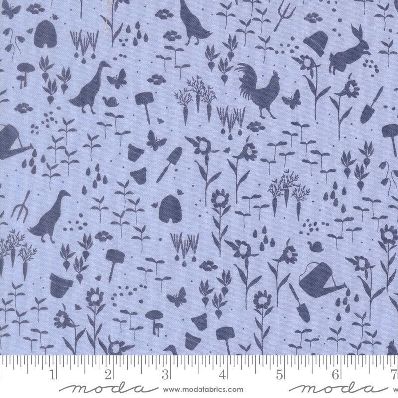 Wildbriar 10" Layer Cake, Moda 43220LC, 10" Precut Pink Blue Golden Brown Floral Fabric Squares, Sweetfire Road