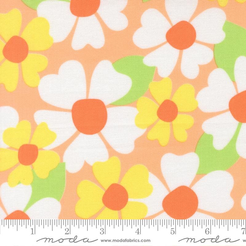 Joysome 2.5" Jelly Roll, Moda 29250JR, 2.5" Precut Multicolored Floral Fabric Strips, Corey Yoder, Coriander