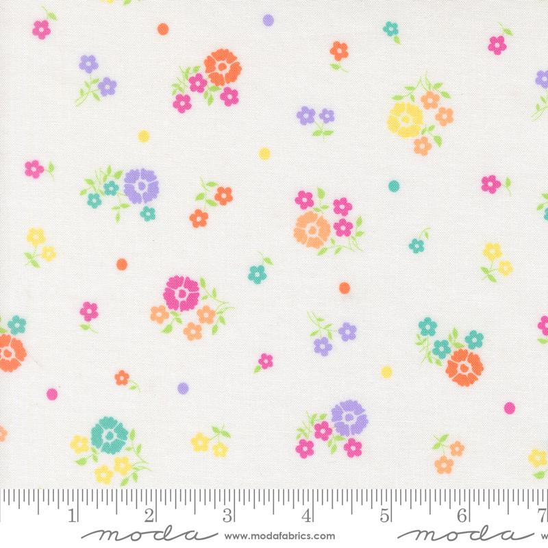 Joysome 2.5" Jelly Roll, Moda 29250JR, 2.5" Precut Multicolored Floral Fabric Strips, Corey Yoder, Coriander