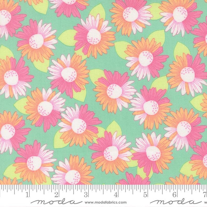 Joysome 5" Charm Pack, Moda 29250PP, 5" Precut Multicolored Floral Charm Pack Fabric Squares, Cory Yoder, Coriander