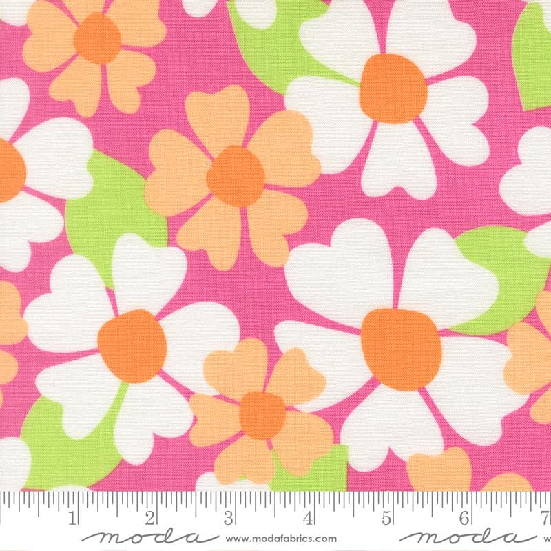 Joysome 5" Charm Pack, Moda 29250PP, 5" Precut Multicolored Floral Charm Pack Fabric Squares, Cory Yoder, Coriander