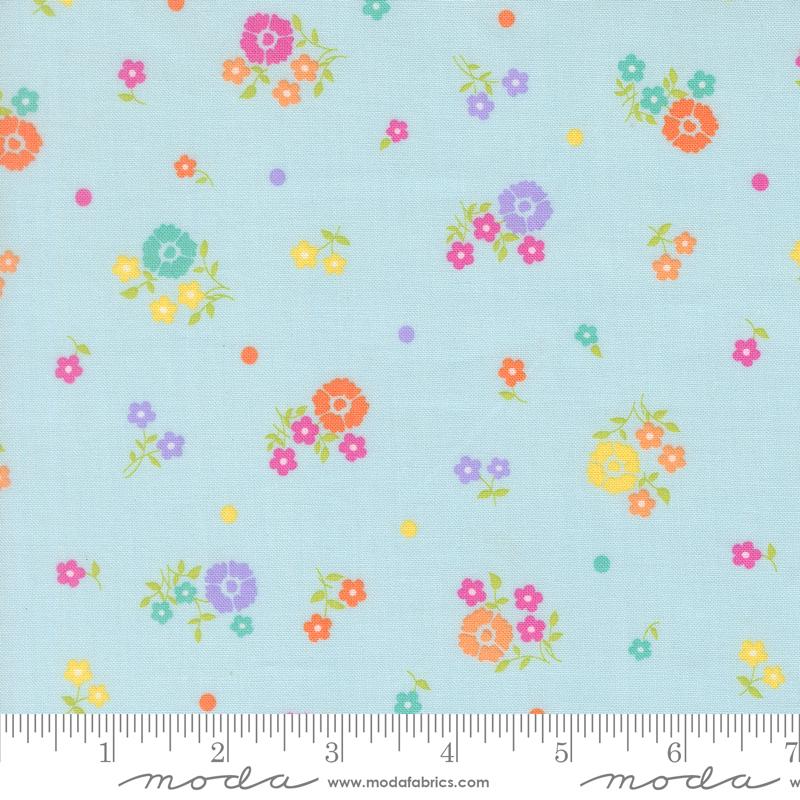 Joysome 5" Charm Pack, Moda 29250PP, 5" Precut Multicolored Floral Charm Pack Fabric Squares, Cory Yoder, Coriander