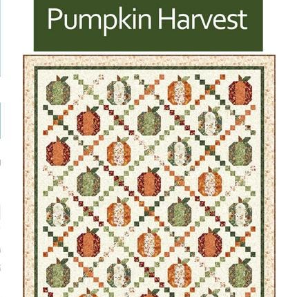 Pumpkin Harves Quilt Pattern, Quilt Boss QBOSS-6056