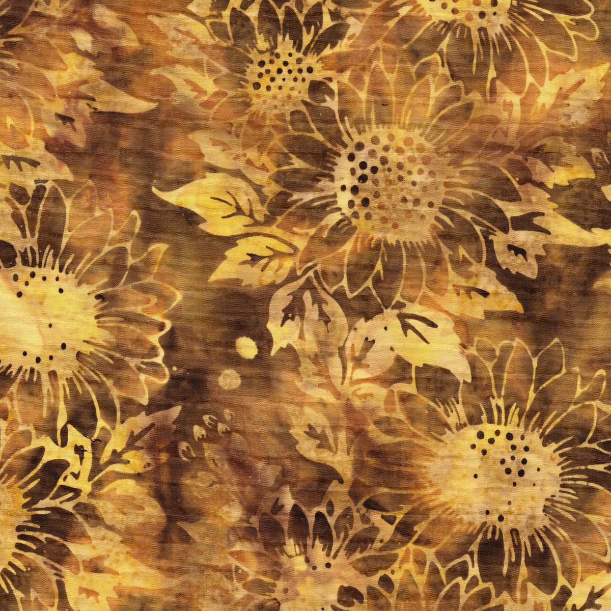 Woodland Warmth Autumn Fall 5" Stamp, Island Batik, Precut 5" Tan Brown Black Pumpkins Leaves Autumn Batik Fabric Charm Squares