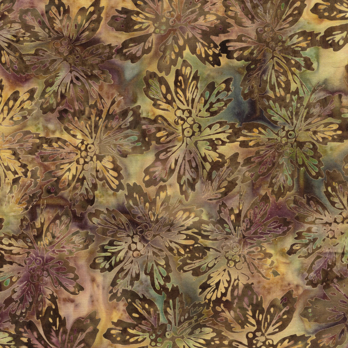 Woodland Warmth Autumn Fall Strip Pack, Island Batik, Precut 2.5" Tan Brown Black Pumpkins Leaves Autumn Batik Fabric Strip Roll