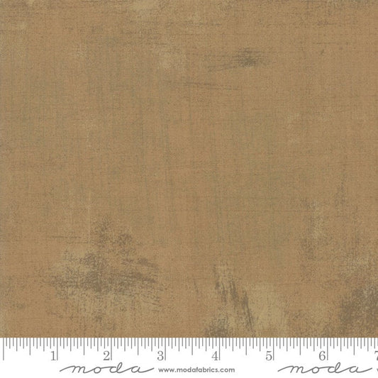 Grunge Basics - Caramel Tan Brown Fabric, Moda 30150 529, Warm Brown Tonal Fabric, By the Yard