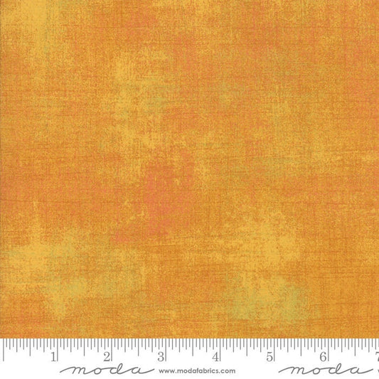 Grunge Basics - Butterscotch Fabric, Moda 30150 421, Butterscotch Yellow Gold Blender Fabric, Golden Yellow Tonal Fabric, By the Yard