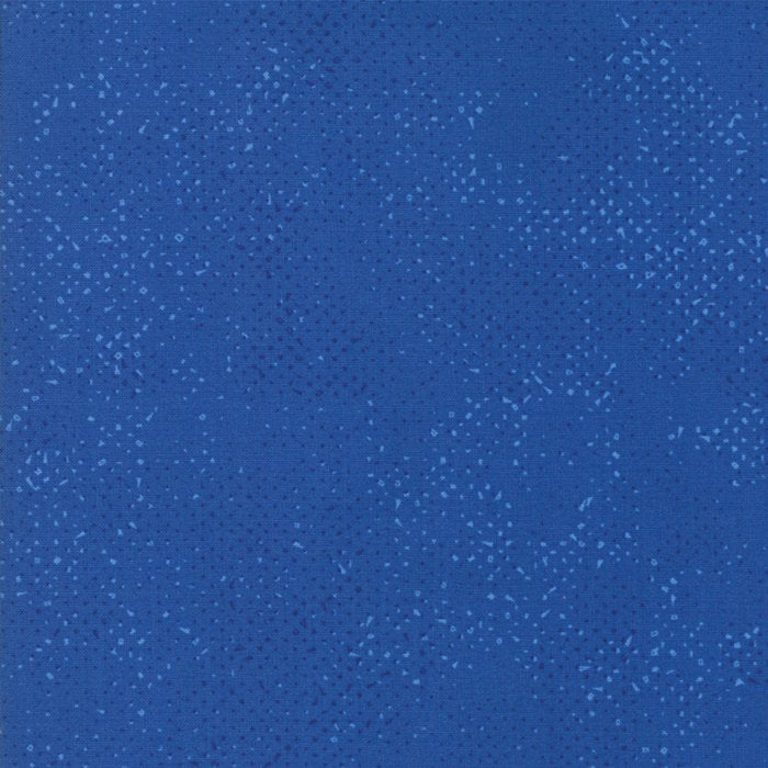 Spotted - Regatta Royal Blue Tonal Texture Fabric, Moda 1660 37, Zen Chic, By the Yard