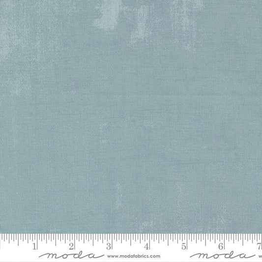 LAST CALL Grunge Basics - Decorum Serene Light Blue Tonal Blender Fabric, Moda 30150 572, BasicGrey, By the Yard