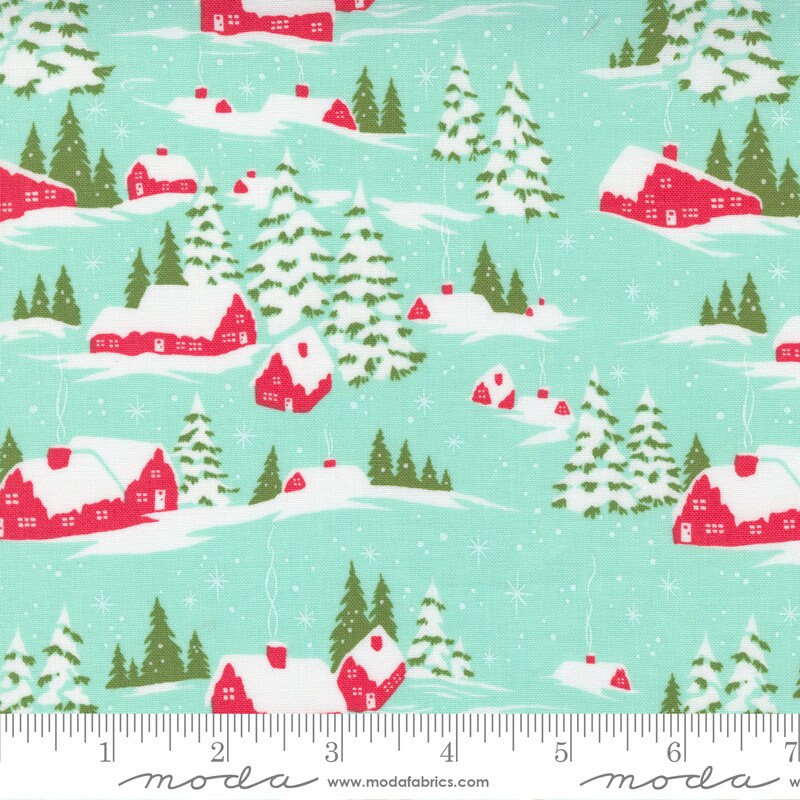 LAST CALL Merry Little Christmas Fat Quarter Bundle, Moda 55240Ab, 18 x 22 Fabric Cuts, Christmas Fabric FQ Bundle, Bonnie Camille