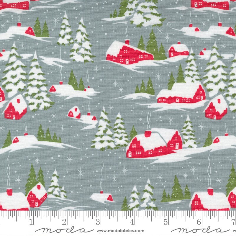 LAST CALL Merry Little Christmas Fat Quarter Bundle, Moda 55240Ab, 18 x 22 Fabric Cuts, Christmas Fabric FQ Bundle, Bonnie Camille