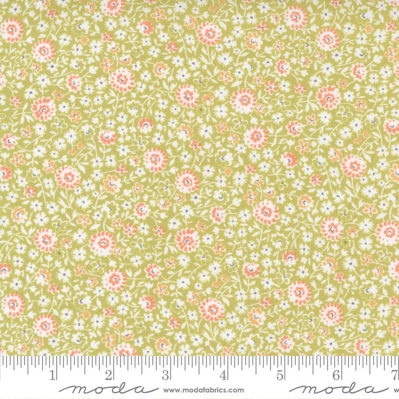 LAST CALL Cinnamon and Cream Jelly Roll, Moda 20450JR, 2.5" Inch Precut Fabric Strips, Autumn Fall Floral Quilting Fabric, Fig Tree Quilts